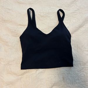 Navy lululemon align tank size 2